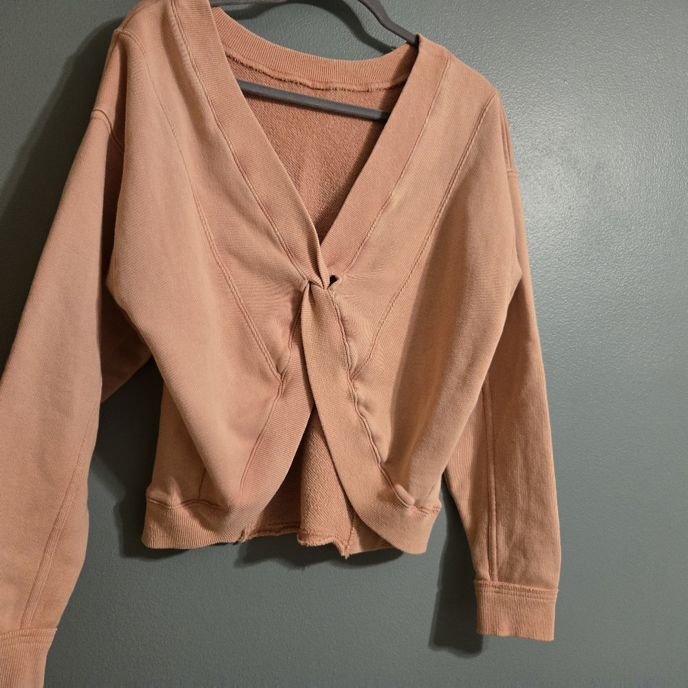 NWT Bohme Tie Back Crewneck - Picture 5 of 8